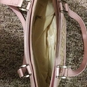 Pink hand bag